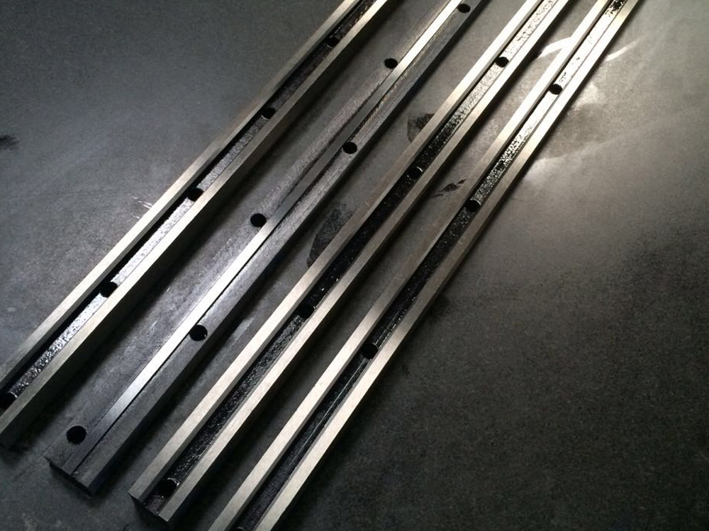 機(jī)床導(dǎo)鑲鋼軌